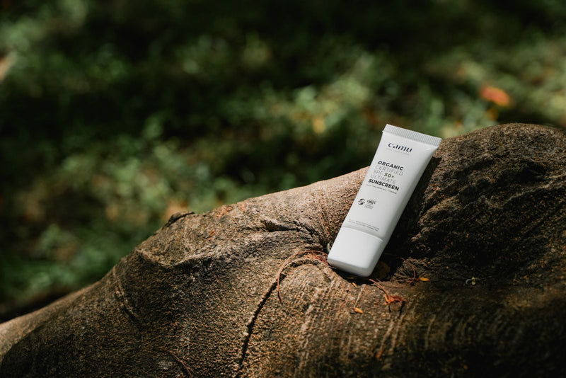 Camu Organic Mineral Sunscreen SPF50+ for sensitive skin